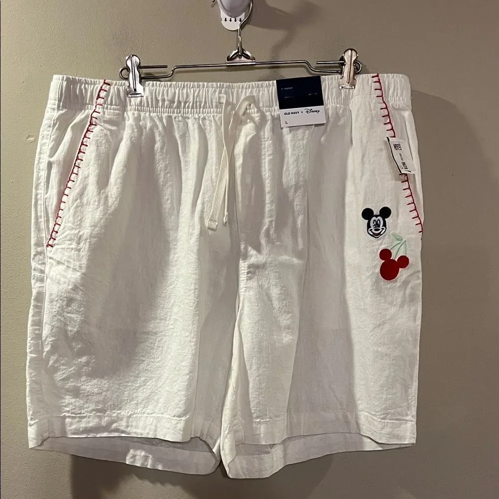 Old Navy + Disney Linen Blend Shorts